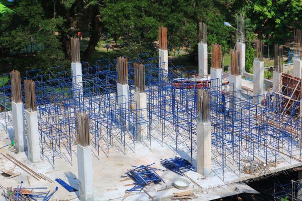 Foundation Pier Installation in Forney