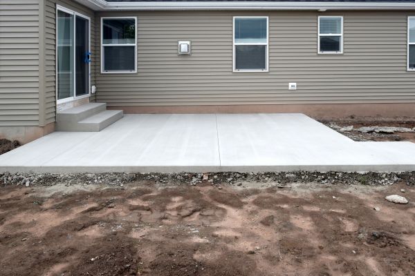 Concrete Steps Construction in Forney