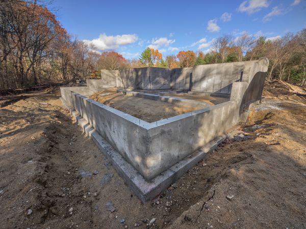 Foundation Wall Pouring in Forney