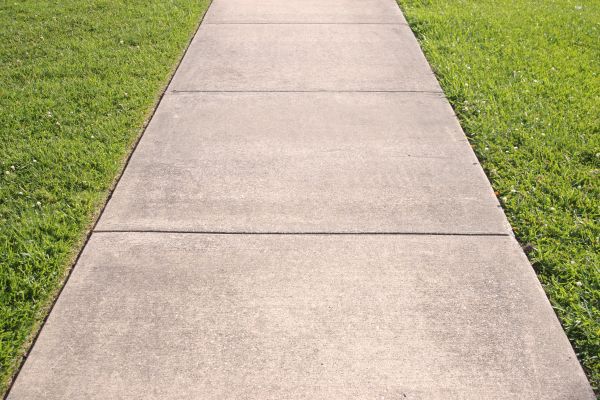 Cement Sidewalk Replacement in Forney