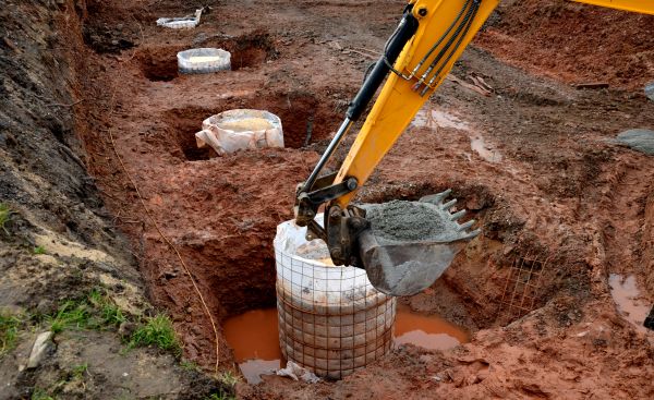 Foundation Piling in Forney