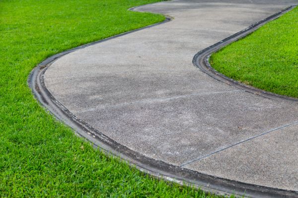 Concrete Sidewalk Construction in Forney