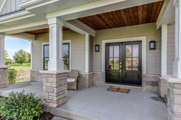 Concrete Porch Construction in Forney