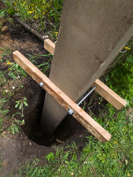 Pilings Installation in Forney