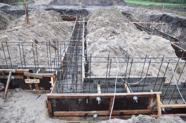 House Footing Construction in Forney