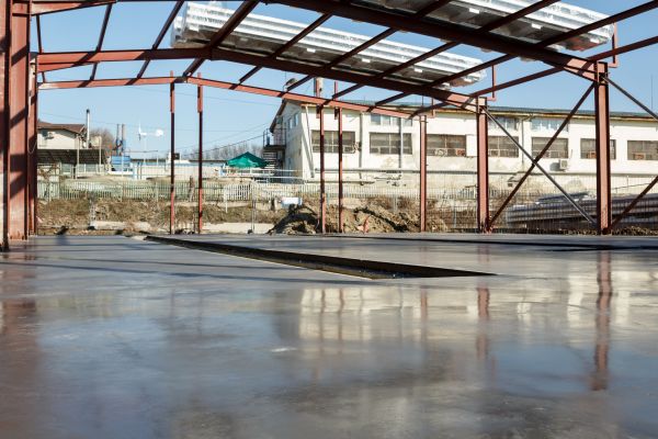 Building Slab Installation in Forney