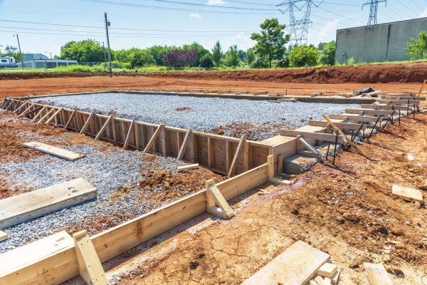 Commercial Slab Construction in Forney