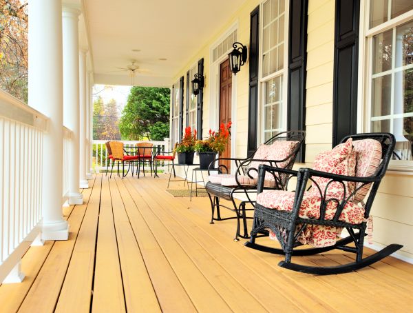 Front Porch Renovation in Forney