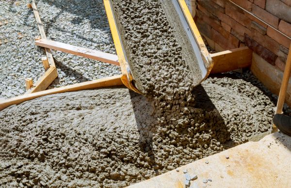 Cement Walkway Pouring in Forney