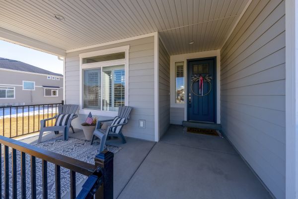 Cement Porch Installation in Forney