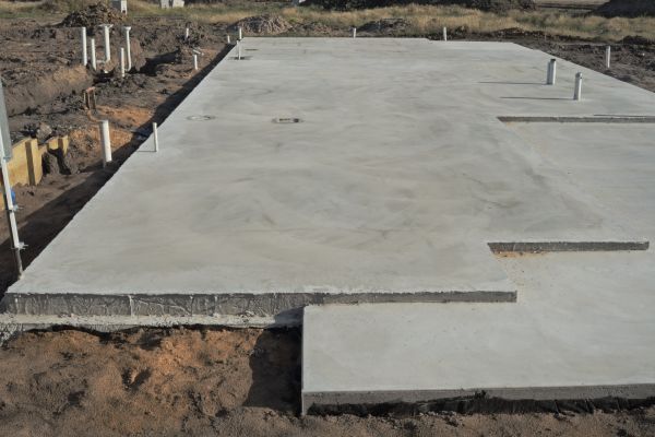Cement Base Construction in Forney
