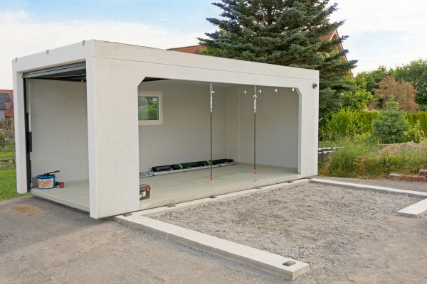 Garage Foundation Installation in Forney