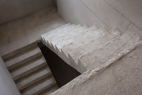 Cement Staircase Construction in Forney