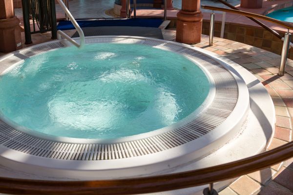 Hot Tub Patio Construction in Forney