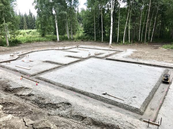 Foundation Footer Installation in Forney
