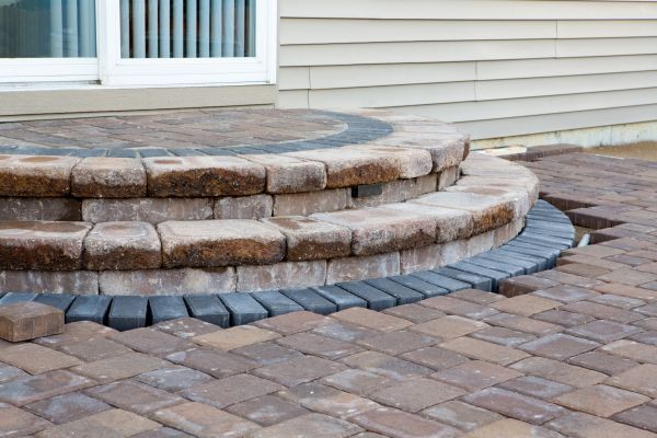 Patio Step Installation in Forney