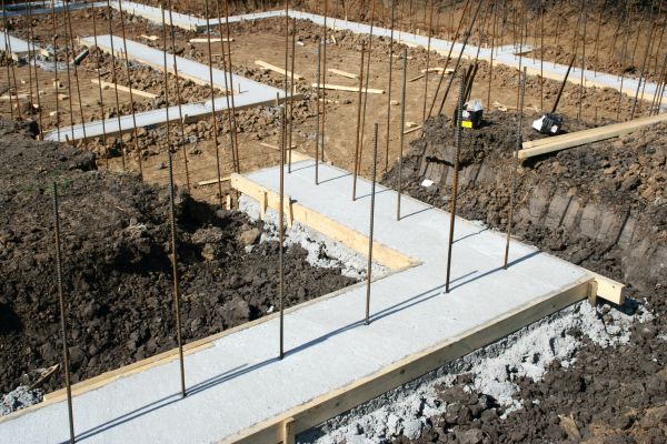Cost of Footing Construction in Forney