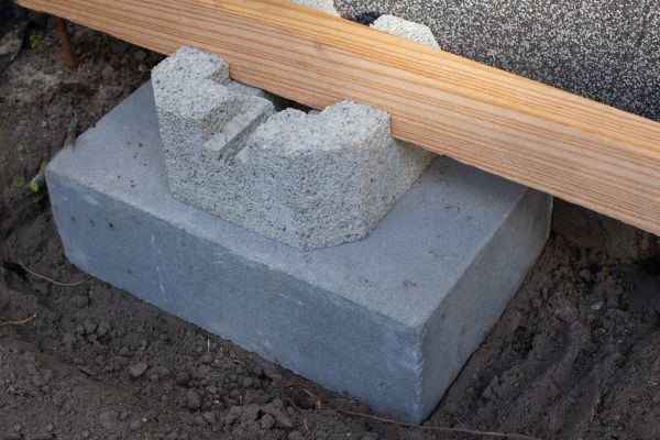 Deck Footings Installation in Forney